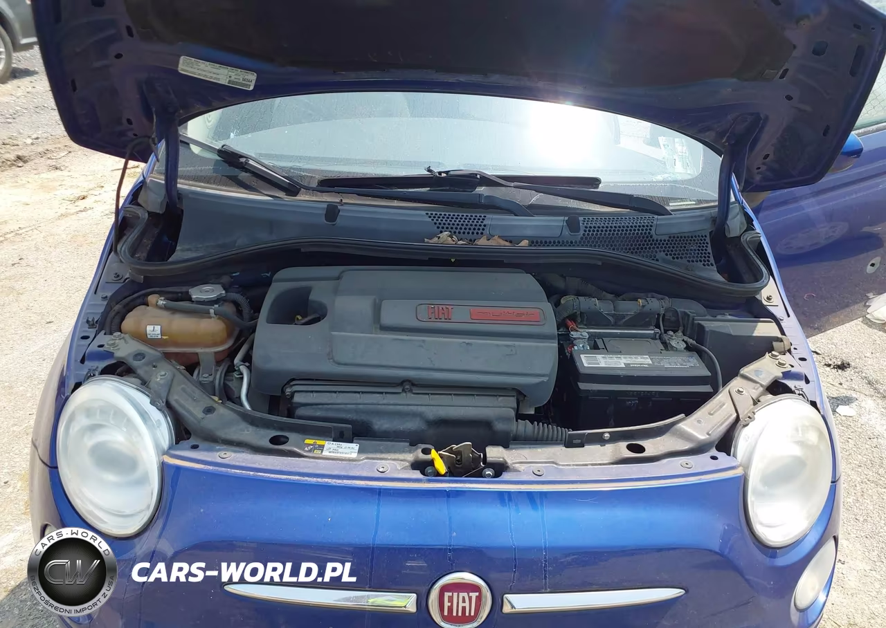 2013 Fiat 500 Pop VIN:3C3CFFAR9DT635761 - 10