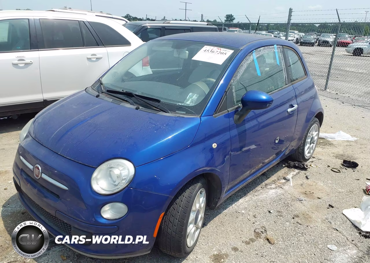 2013 Fiat 500 Pop VIN:3C3CFFAR9DT635761 - 2