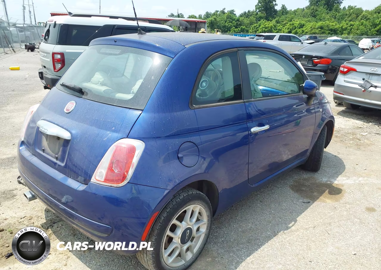 2013 Fiat 500 Pop VIN:3C3CFFAR9DT635761 - 4