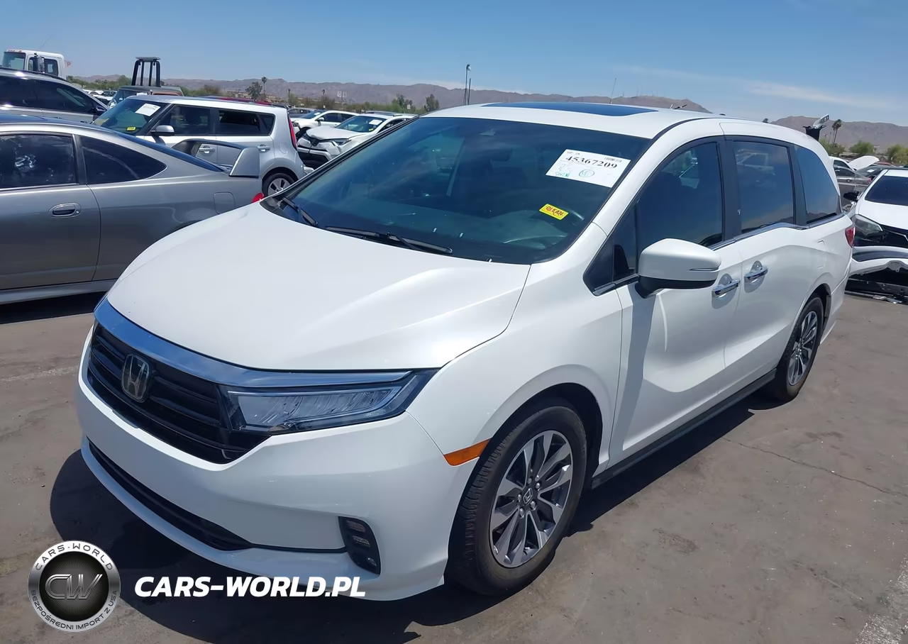 2022 Honda Odyssey Ex-L VIN:5FNRL6H75NB065552 - 2