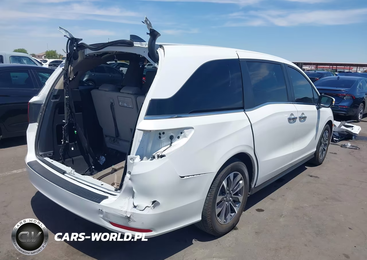 2022 Honda Odyssey Ex-L VIN:5FNRL6H75NB065552 - 4