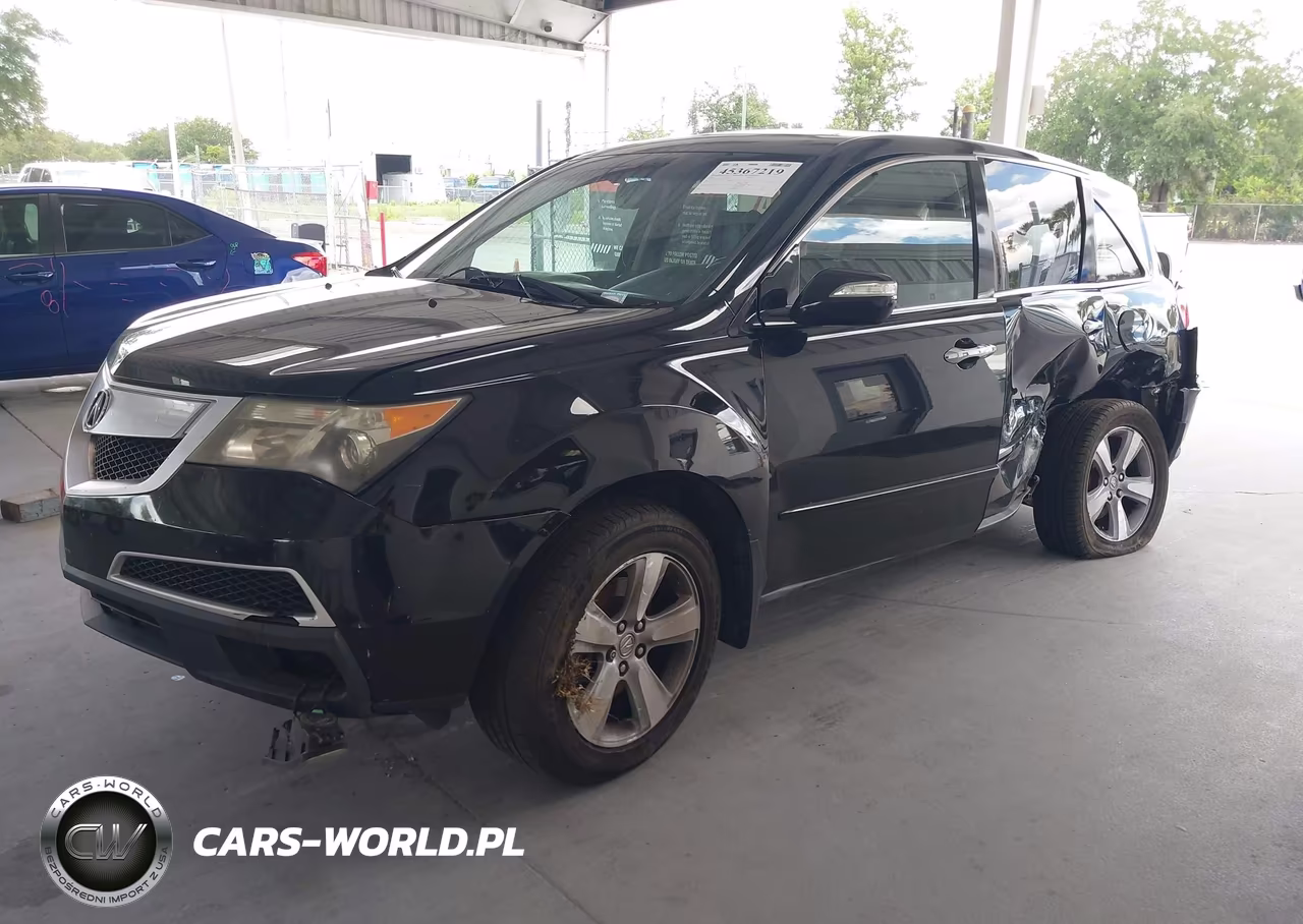 2010 Acura Mdx VIN:2HNYD2H20AH510199 - 2
