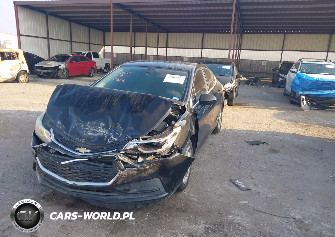 2017 Chevrolet Cruze Lt Auto VIN:1G1BE5SM2H7207685 - 2