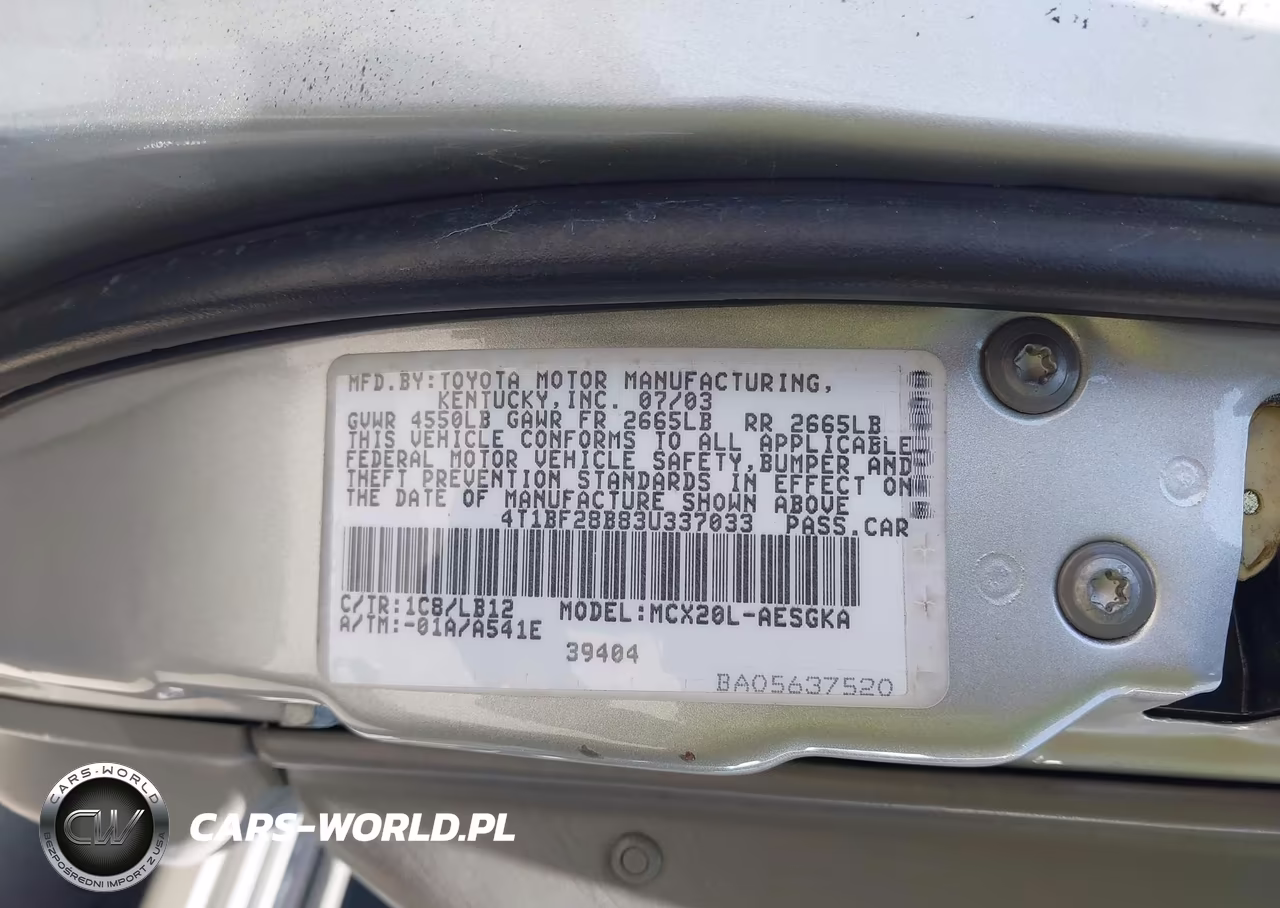 2003 Toyota Avalon Xls VIN:4T1BF28B83U337033 - 9