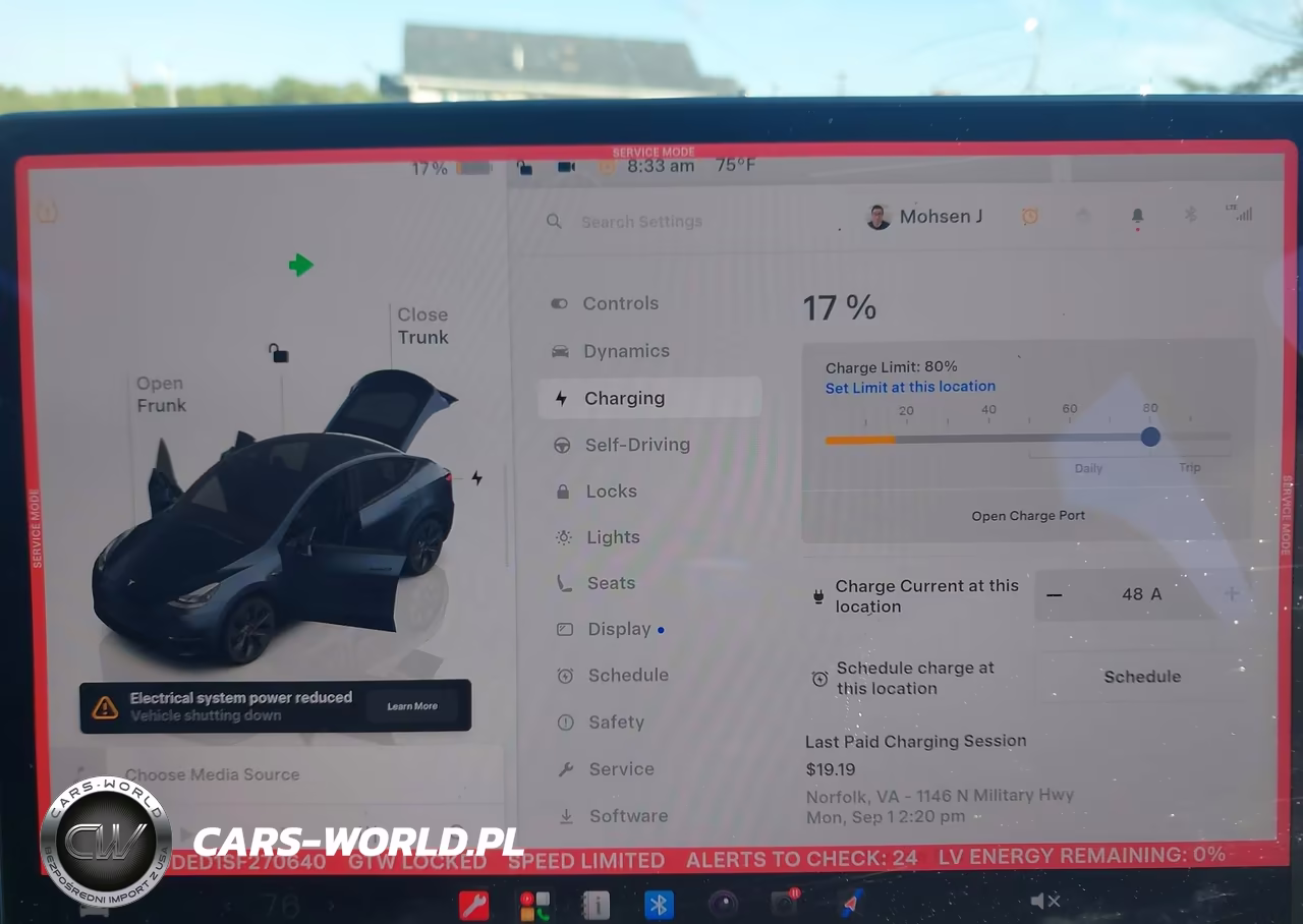 2025 Tesla Model Y Long Range Dual Motor Rear-Wheel Drive VIN:7SAYGDED1SF270640 - 18