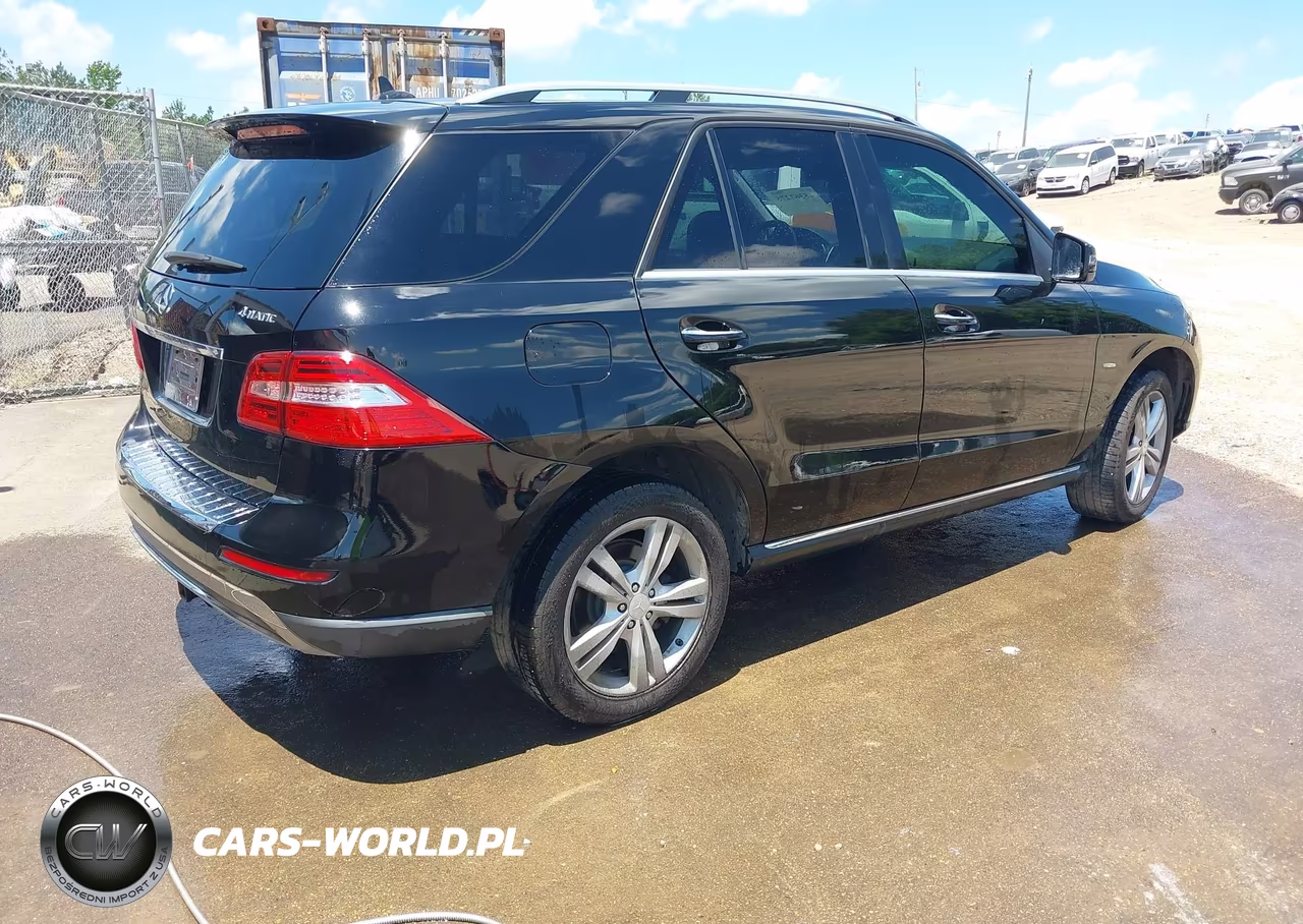 2012 Mercedes-Benz Ml 350 4Matic VIN:4JGDA5HB8CA027491 - 4