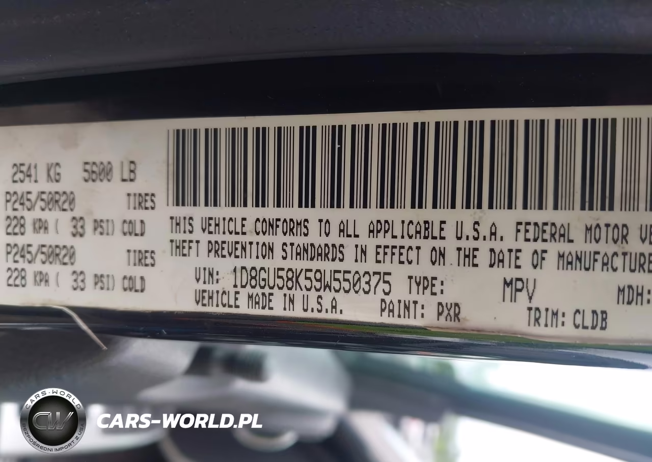 2009 Dodge Nitro Slt-Rt VIN:1D8GU58K59W550375 - 9