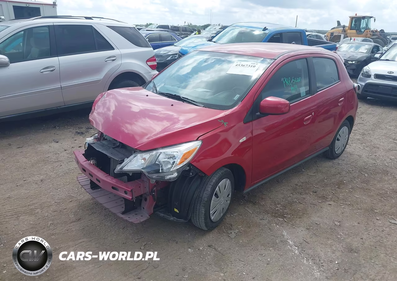2024 Mitsubishi Mirage Es-Le VIN:ML32AUHJ7RH025926 - 2