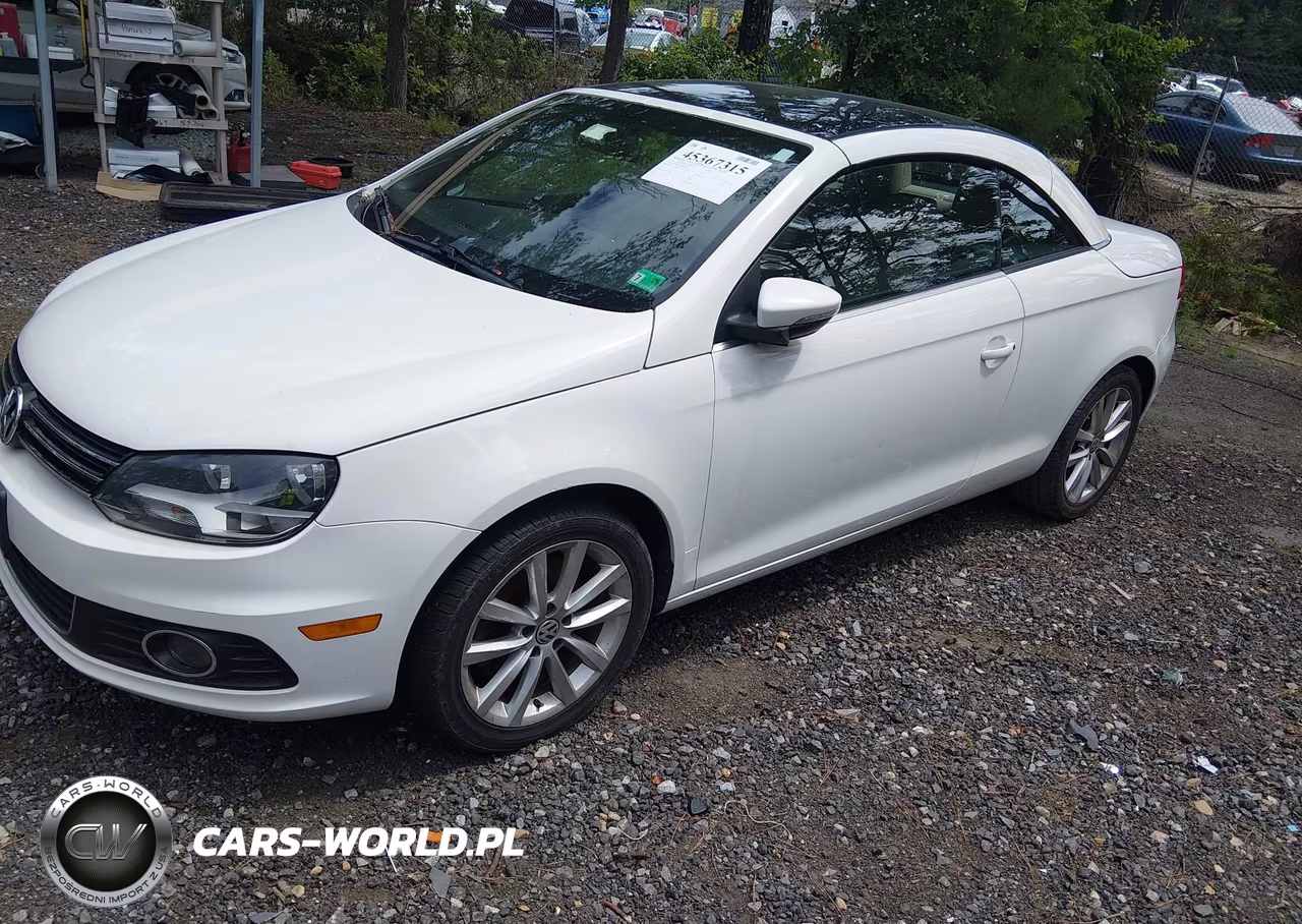 2012 Volkswagen Eos Komfort VIN:WVWBW7AH2CV000982 - 2