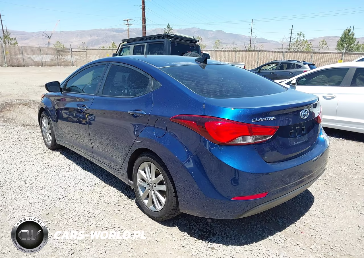 2016 Hyundai Elantra Se VIN:5NPDH4AE9GH710507 - 3