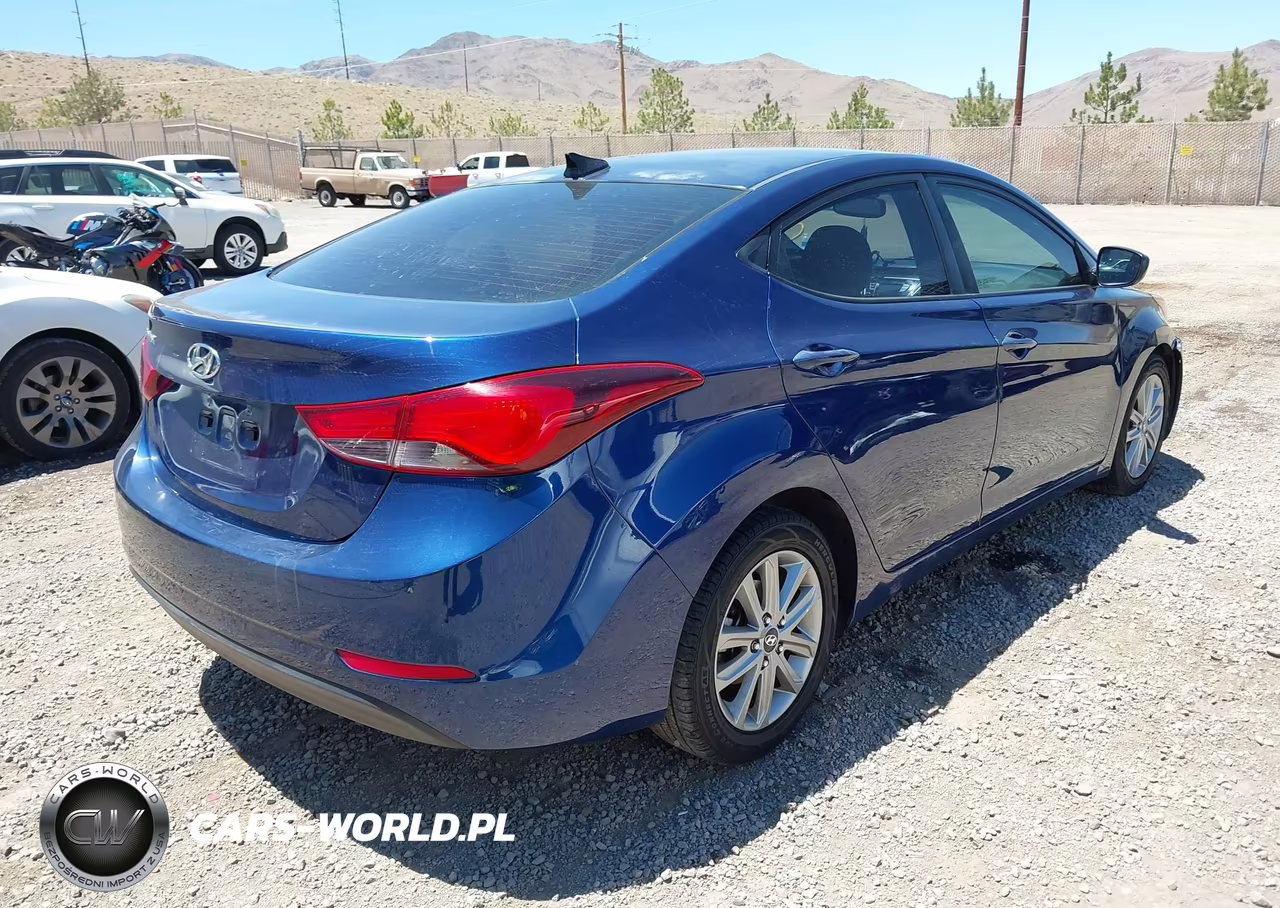 2016 Hyundai Elantra Se VIN:5NPDH4AE9GH710507 - 4