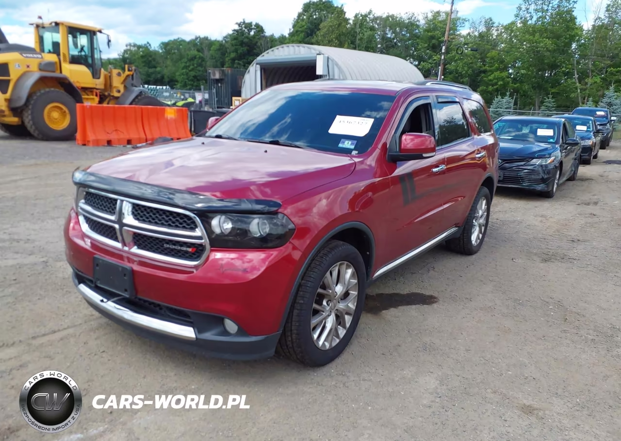 2013 Dodge Durango Crew VIN:1C4RDJDG9DC540489 - 2