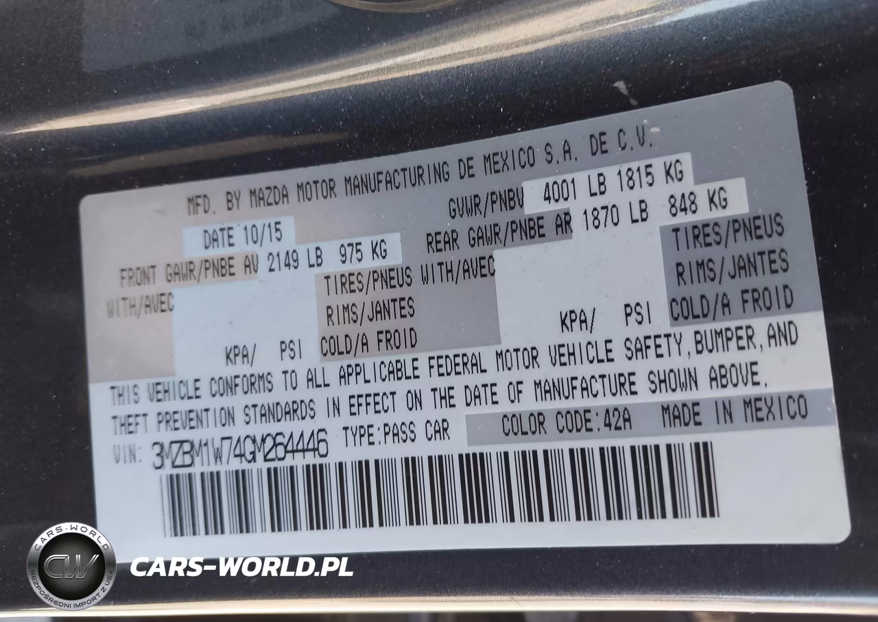 2016 Mazda Mazda3 I Touring VIN:3MZBM1W74GM264446 - 9
