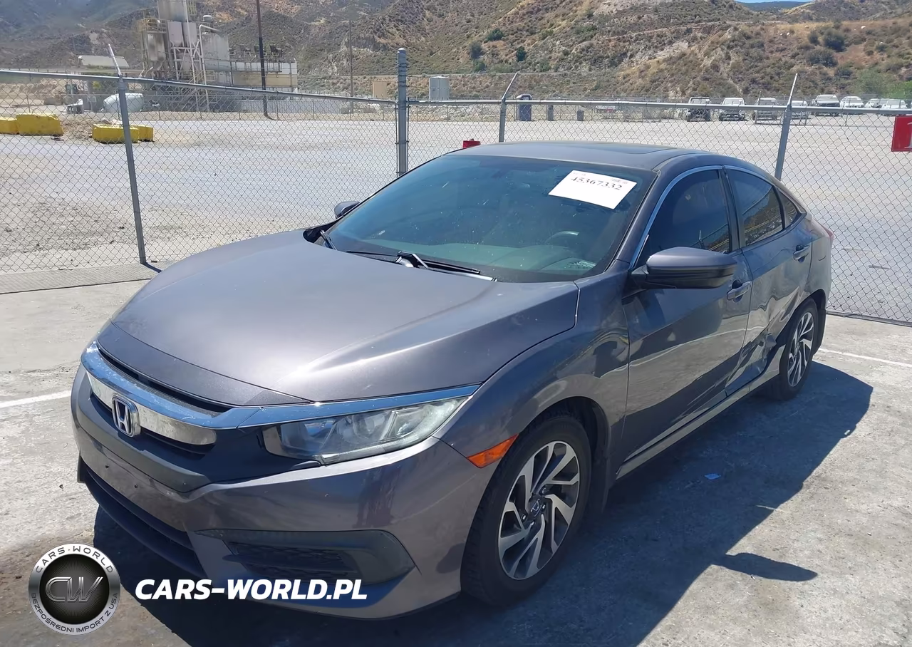 2017 Honda Civic Ex VIN:2HGFC2F73HH523023 - 2