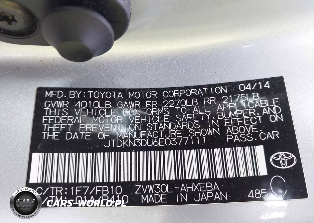 2014 Toyota Prius Three VIN:JTDKN3DU6E0377111 - 9