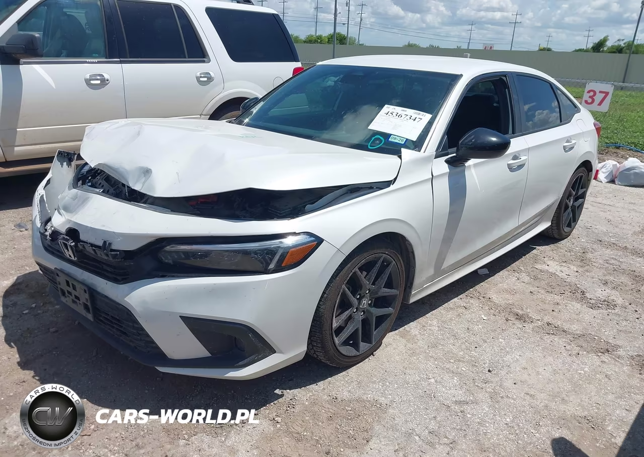 2022 Honda Civic Sport VIN:2HGFE2F50NH562558 - 2