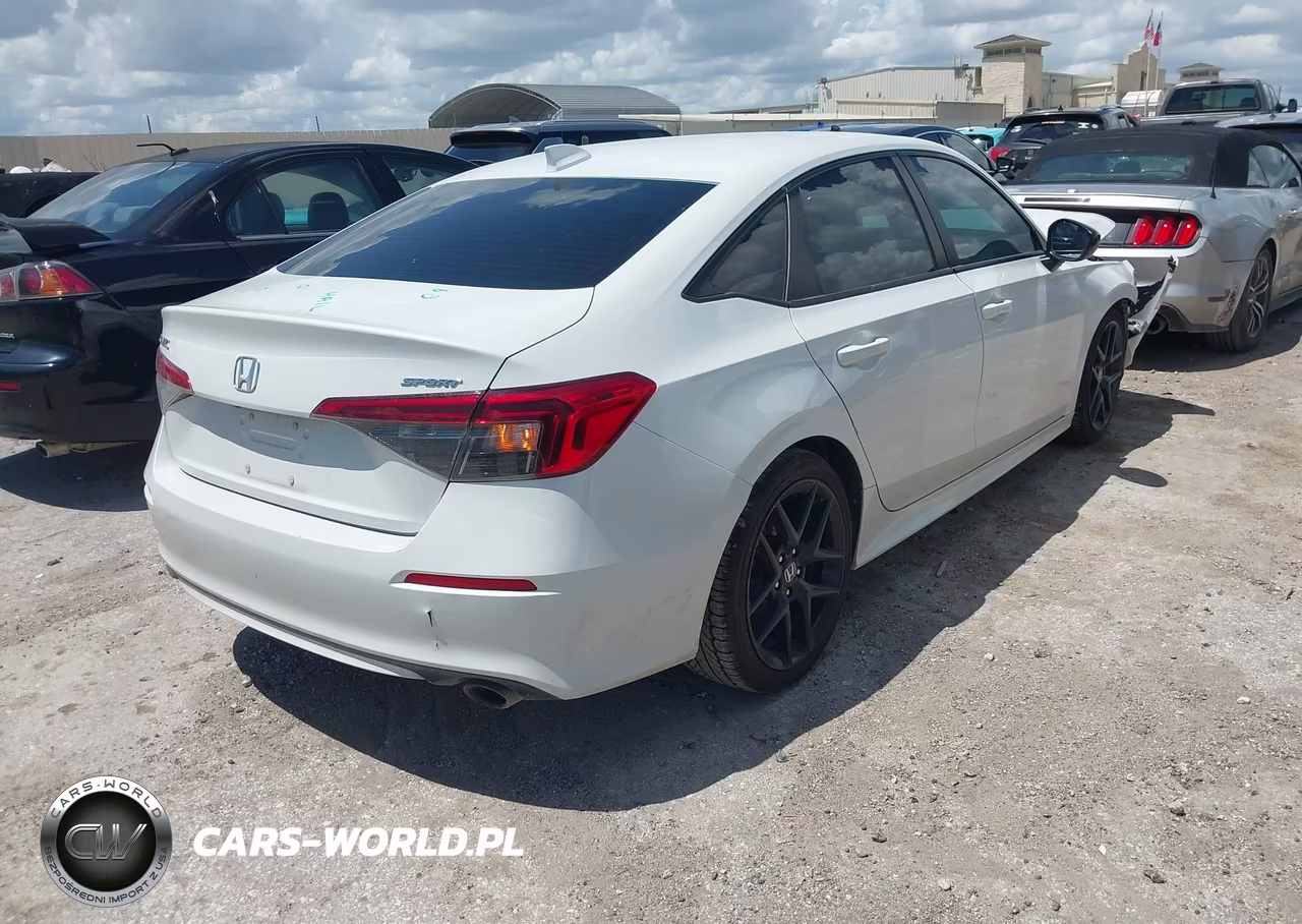 2022 Honda Civic Sport VIN:2HGFE2F50NH562558 - 4