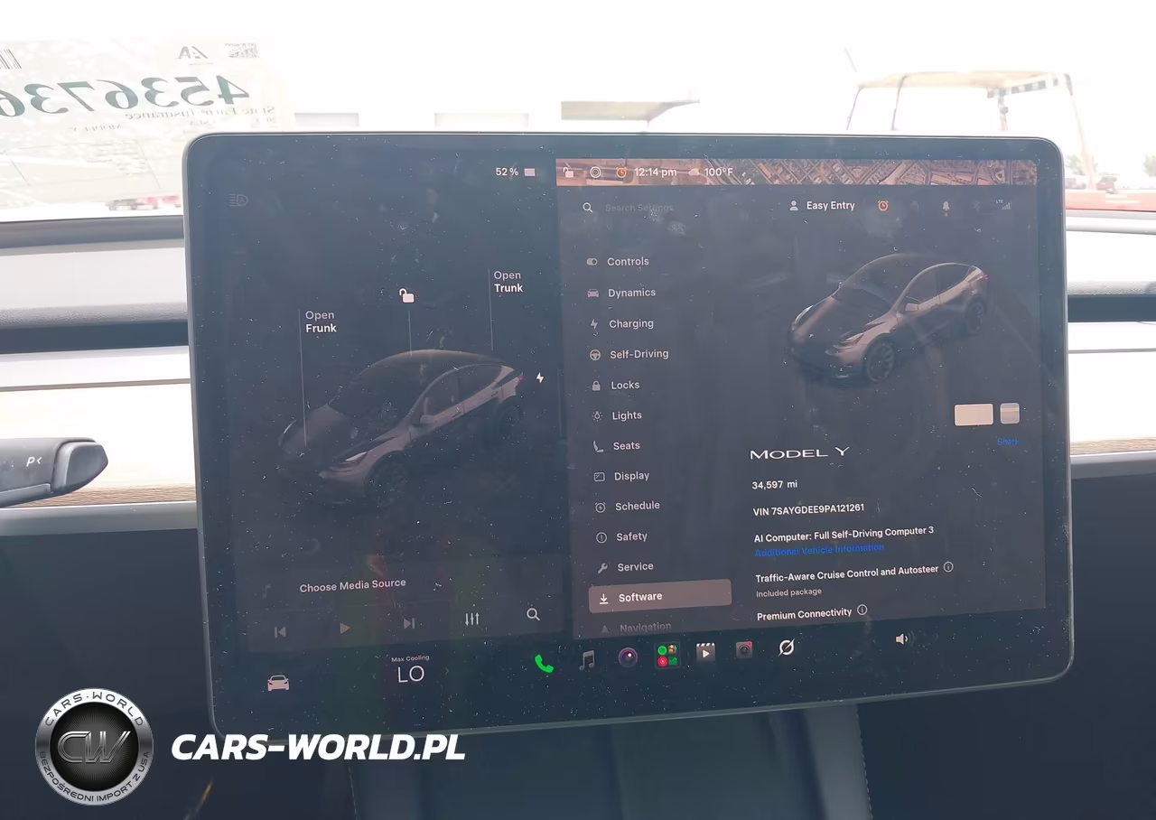 2023 Tesla Model Y Awd-Long Range Dual Motor All-Wheel Drive VIN:7SAYGDEE9PA121261 - 18