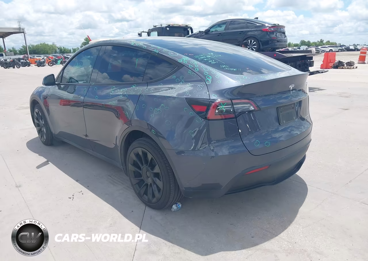 2023 Tesla Model Y Awd-Long Range Dual Motor All-Wheel Drive VIN:7SAYGDEE9PA121261 - 3
