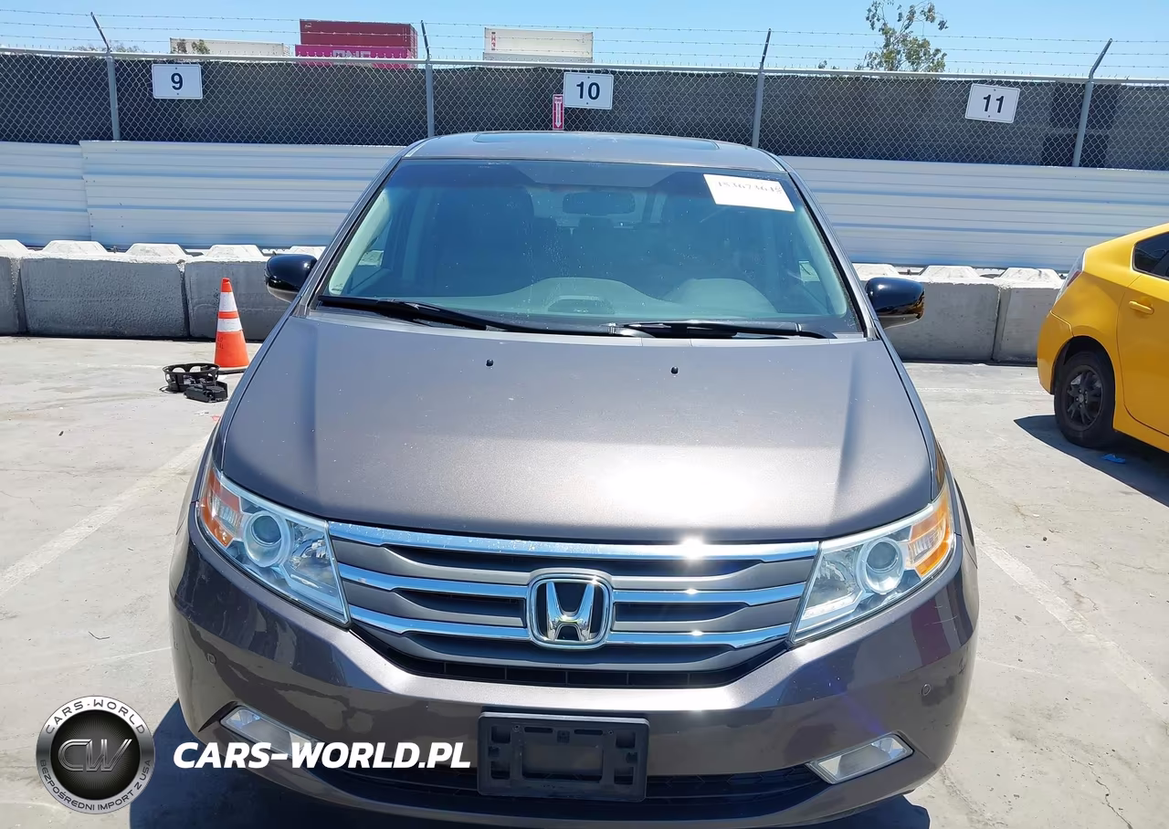 2011 Honda Odyssey Touring-Touring Elite VIN:5FNRL5H93BB006037 - 12