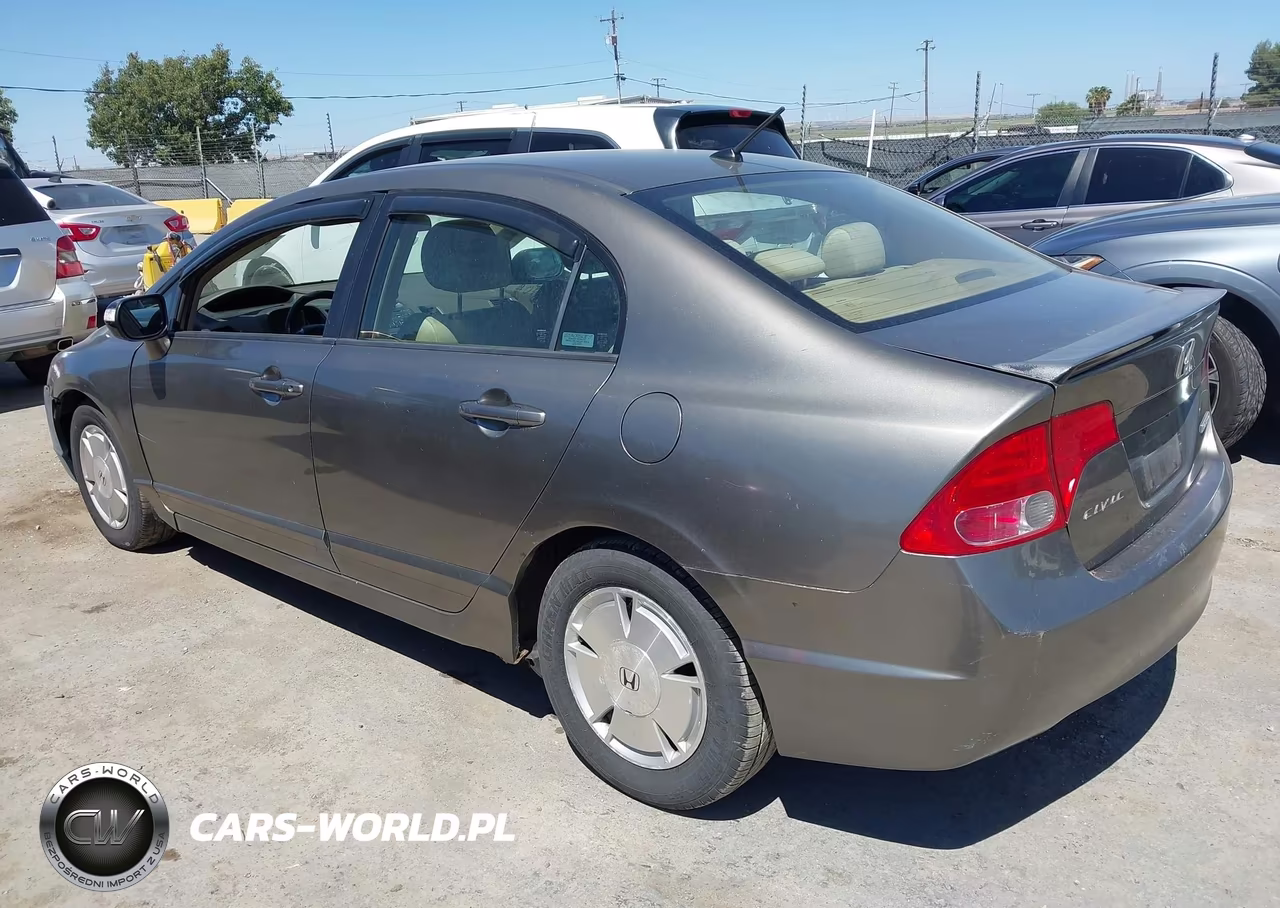 2007 Honda Civic Hybrid VIN:JHMFA36217S008803 - 3