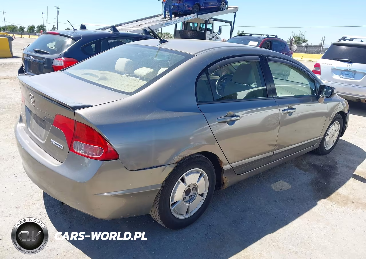 2007 Honda Civic Hybrid VIN:JHMFA36217S008803 - 4