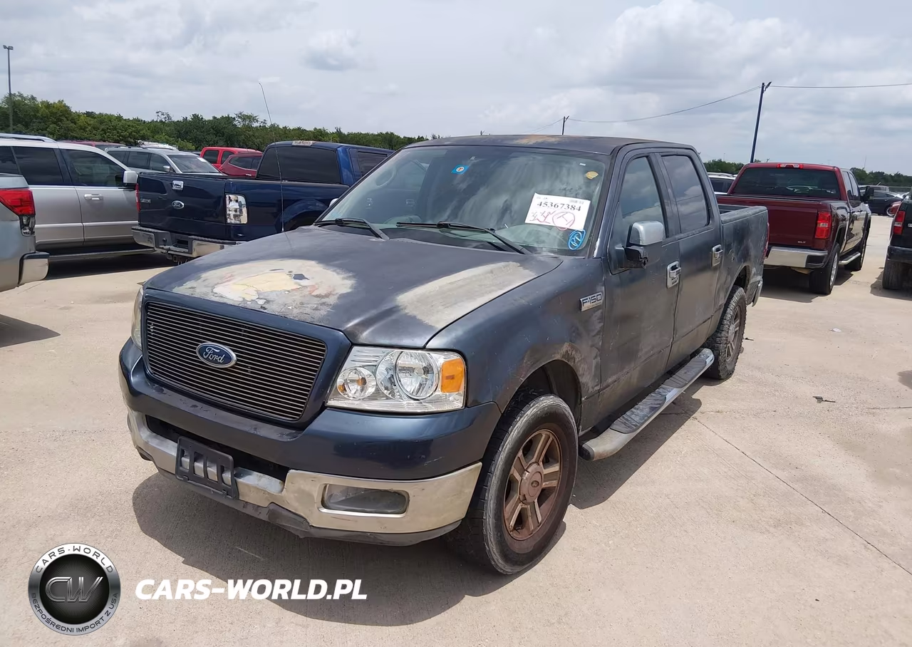 2004 Ford F-150 Lariat-Xlt VIN:1FTPW12554KB91873 - 2