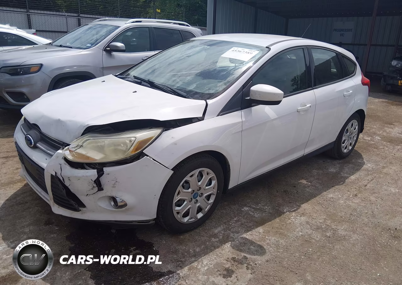 2012 Ford Focus Se VIN:1FAHP3K21CL123622 - 2