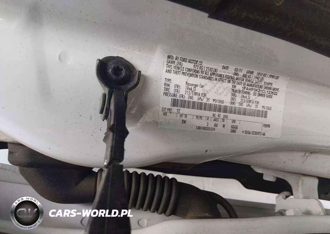 2012 Ford Focus Se VIN:1FAHP3K21CL123622 - 9