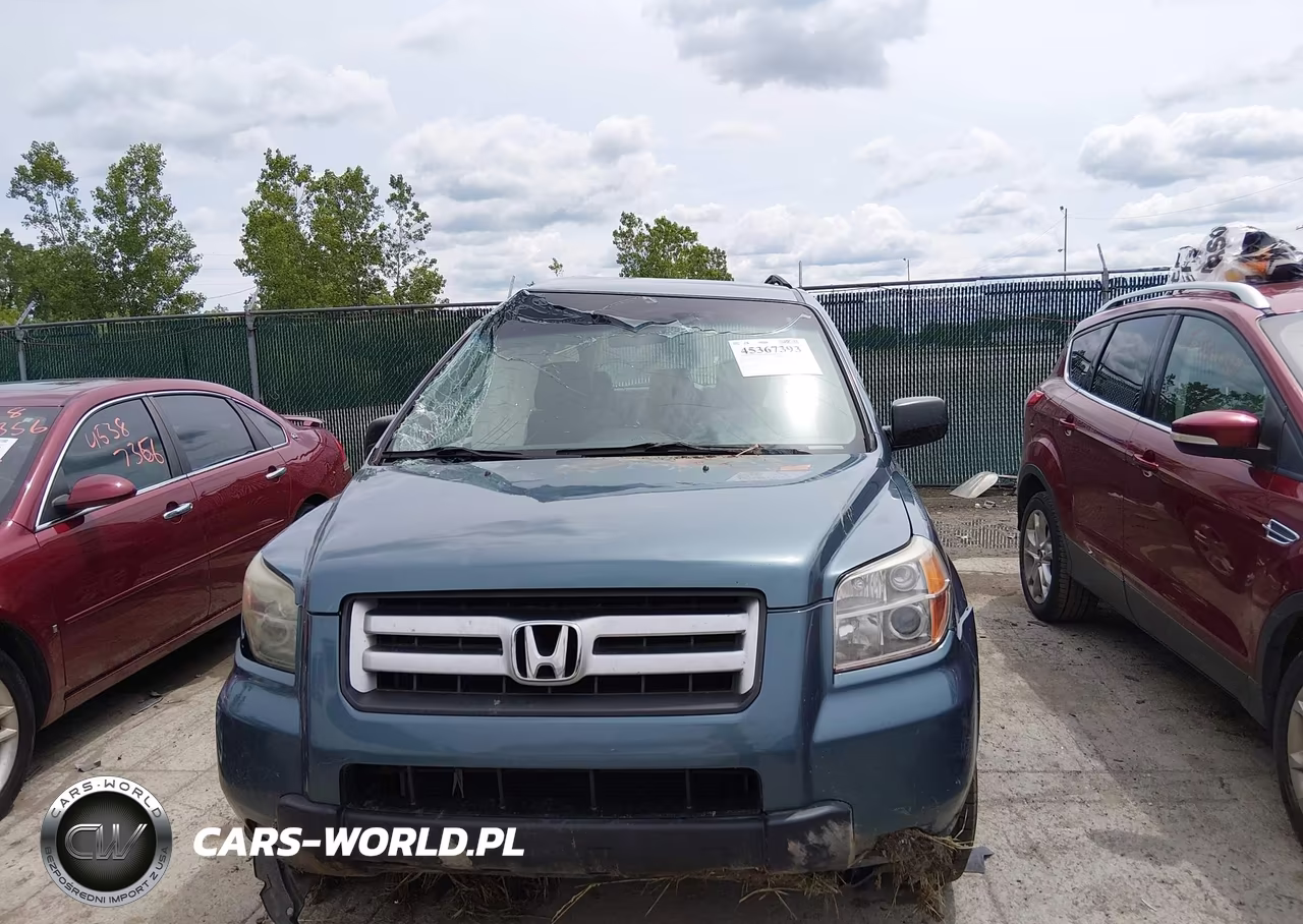 2006 Honda Pilot Lx VIN:2HKYF181X6H524112 - 12