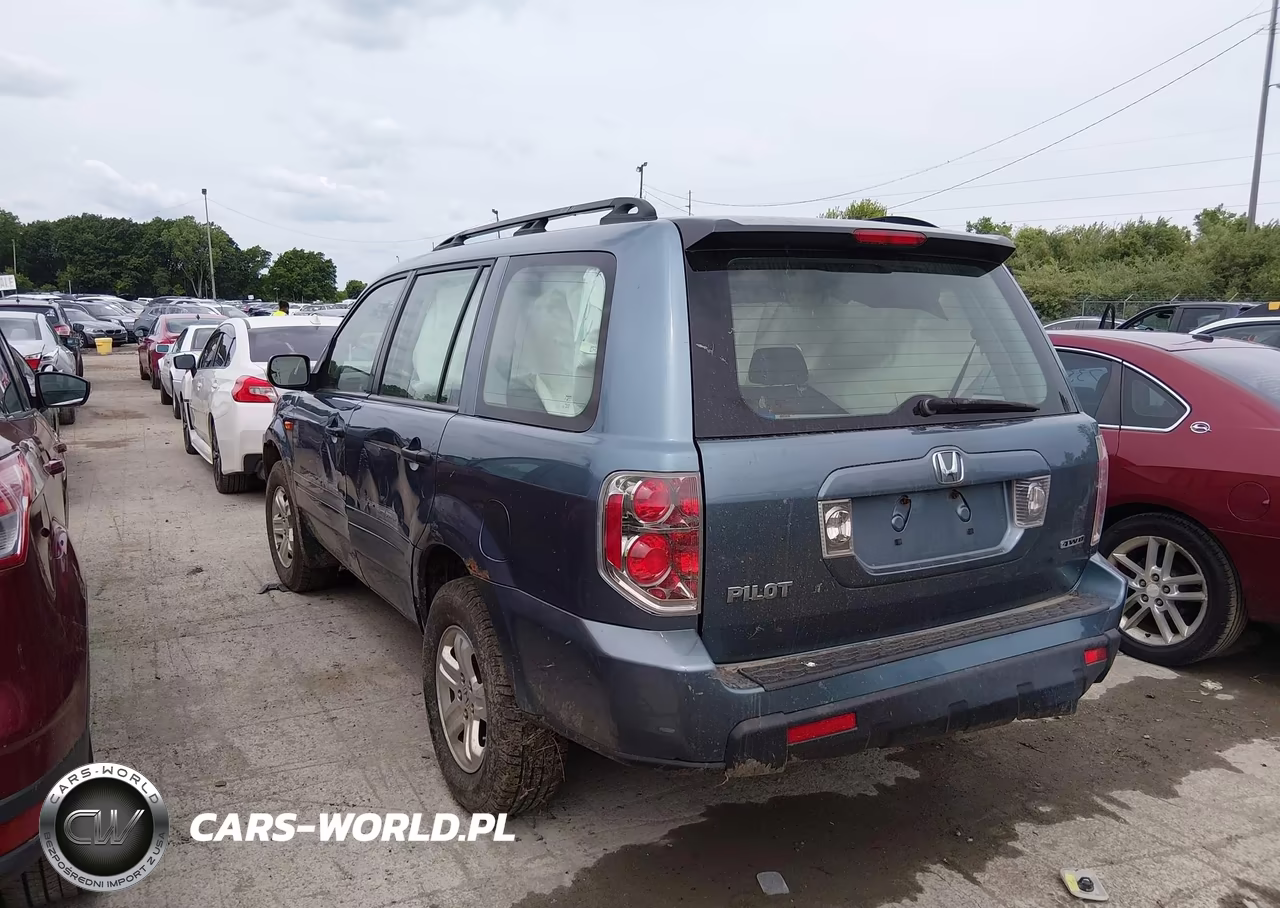 2006 Honda Pilot Lx VIN:2HKYF181X6H524112 - 3