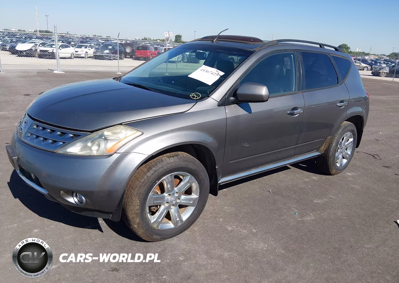 2006 Nissan Murano Sl VIN:JN8AZ08W26W535893 - 2