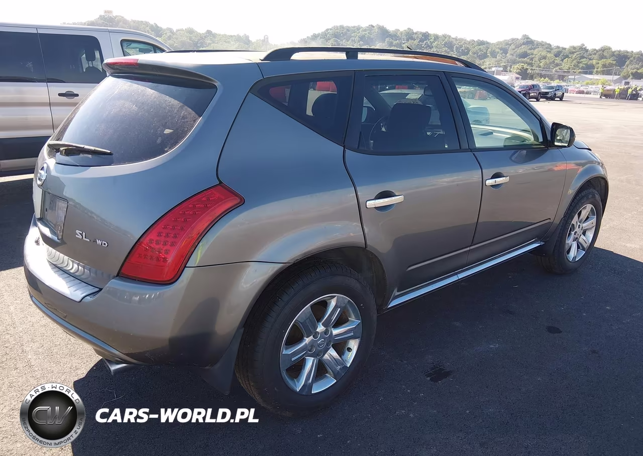 2006 Nissan Murano Sl VIN:JN8AZ08W26W535893 - 4