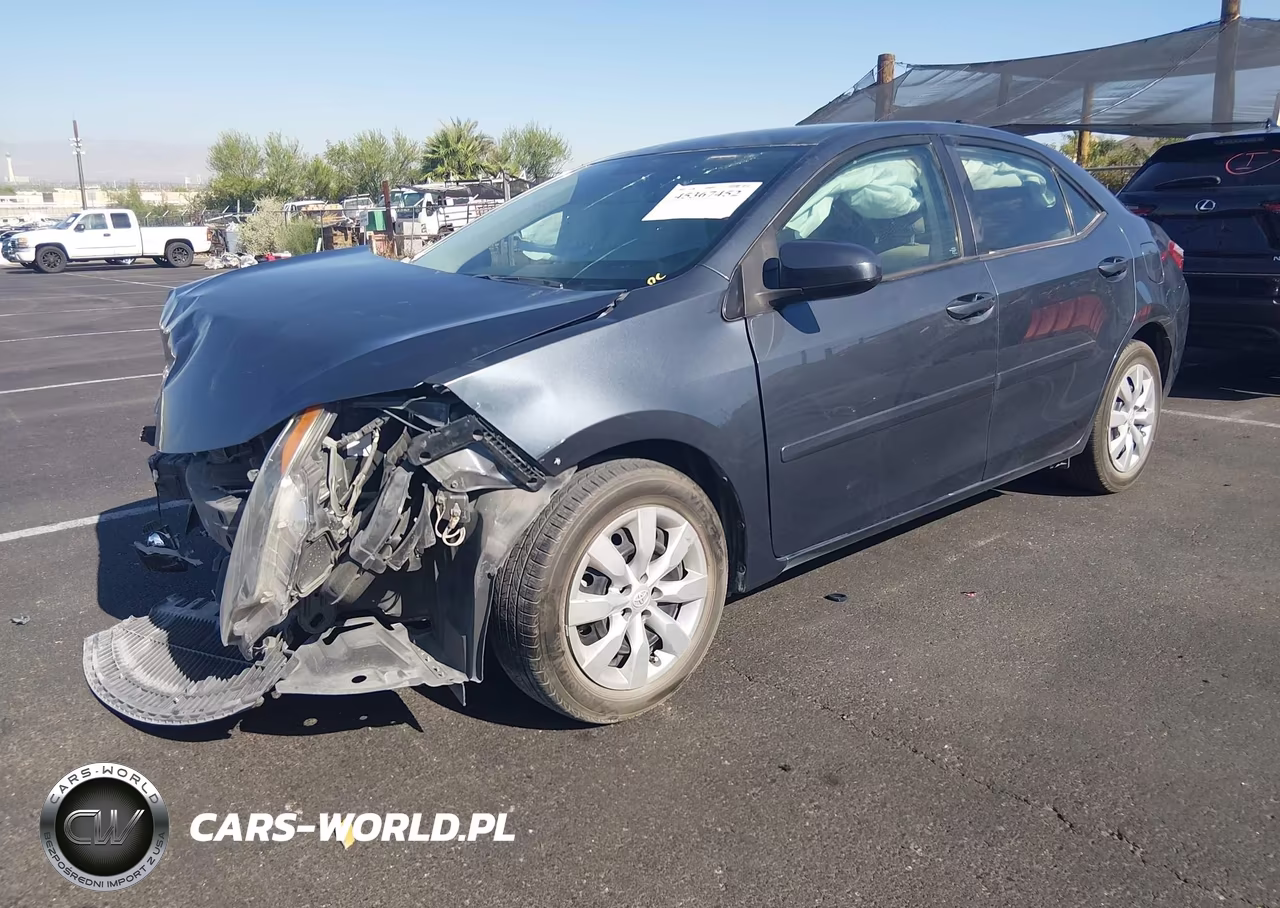 2016 Toyota Corolla Le VIN:2T1BURHE0GC712199 - 2