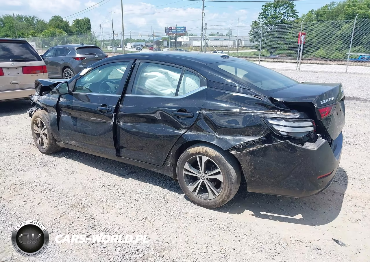 2023 Nissan Sentra Sv Xtronic Cvt VIN:3N1AB8CV1PY264982 - 3