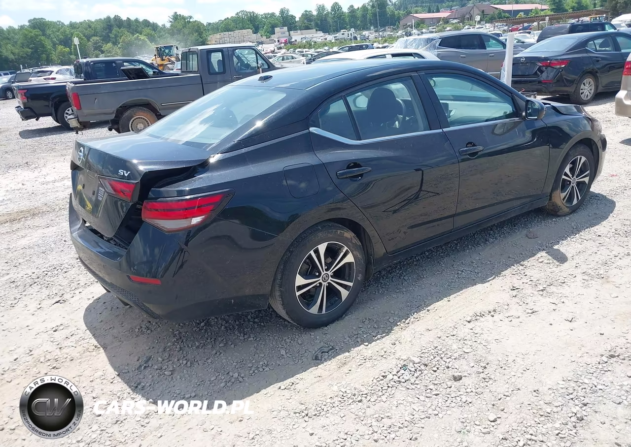 2023 Nissan Sentra Sv Xtronic Cvt VIN:3N1AB8CV1PY264982 - 4
