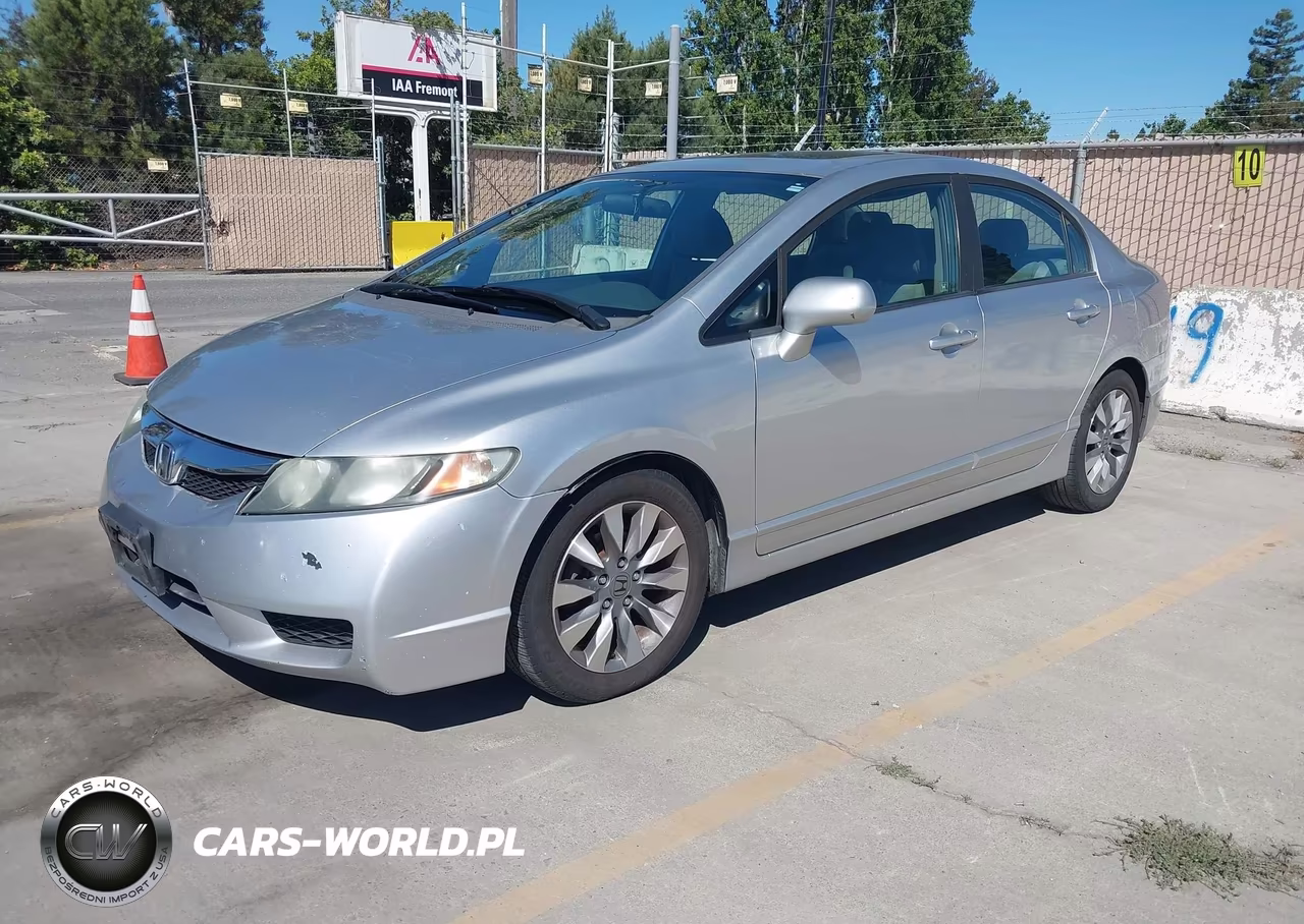2009 Honda Civic Ex VIN:19XFA16889E017031 - 2
