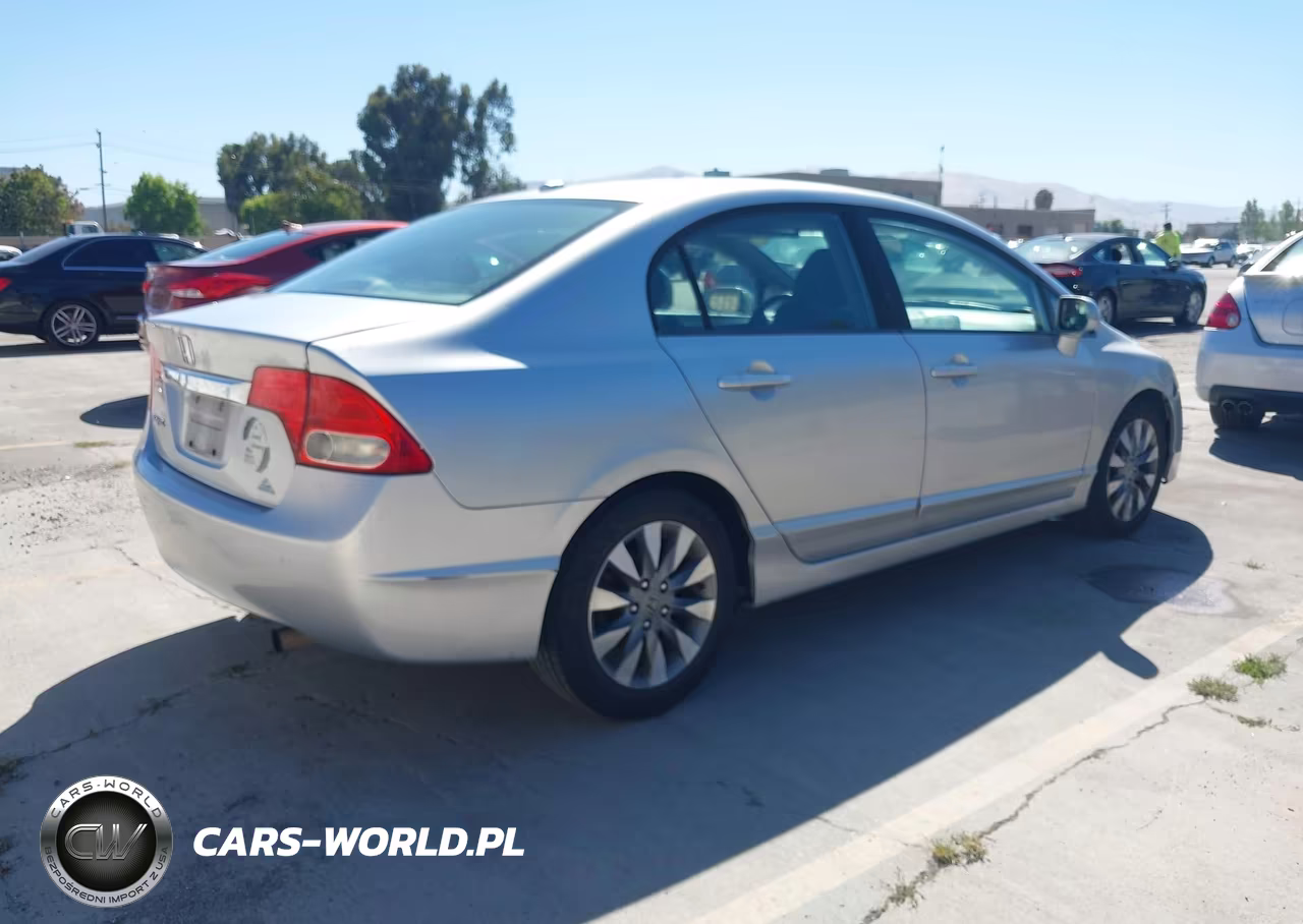 2009 Honda Civic Ex VIN:19XFA16889E017031 - 4