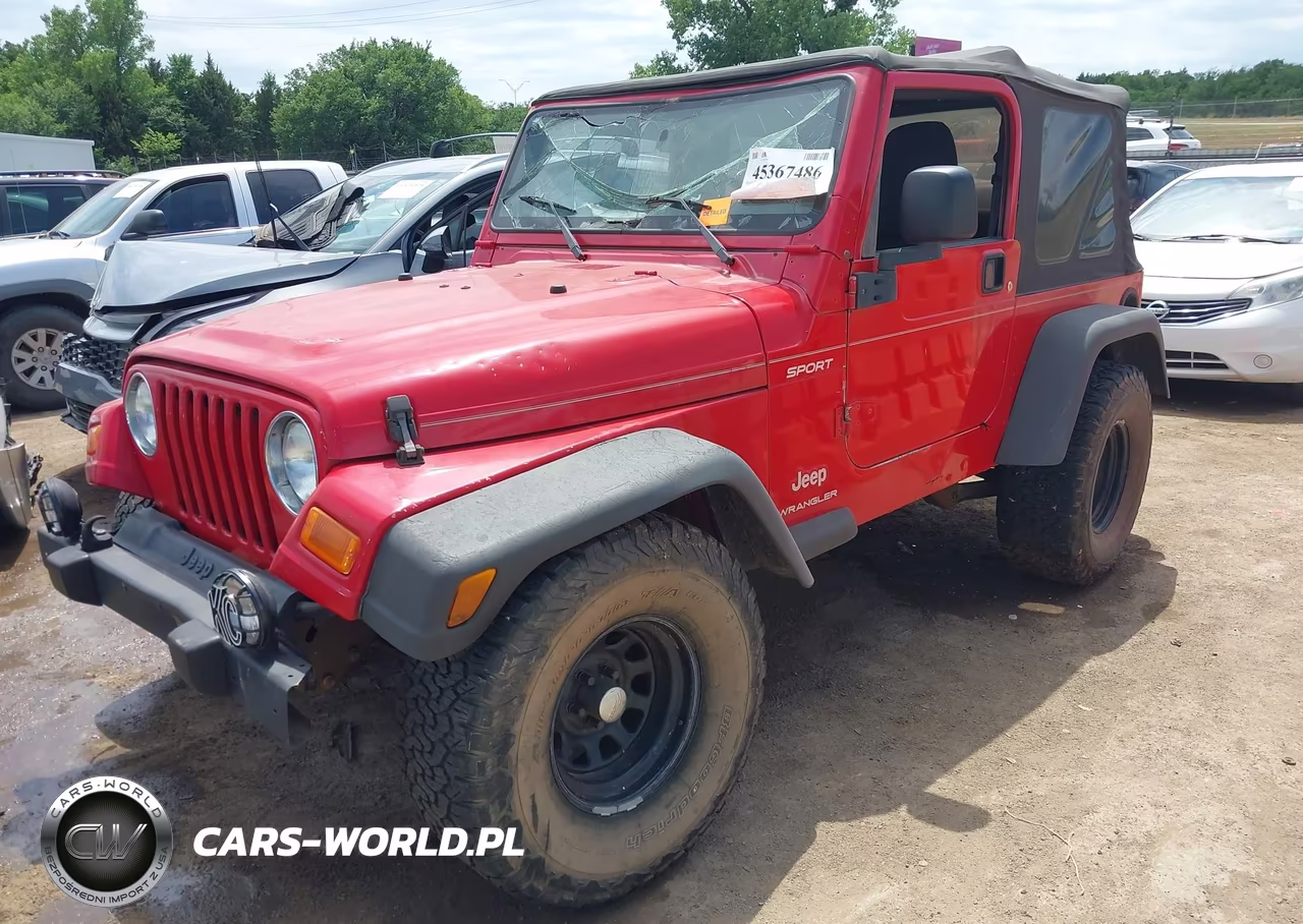 2003 Jeep Wrangler Sport VIN:1J4FA49S33P320082 - 2