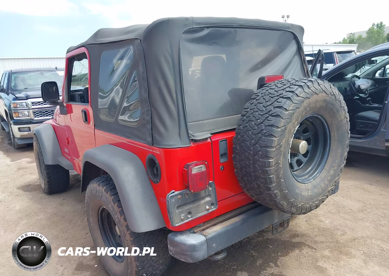 2003 Jeep Wrangler Sport VIN:1J4FA49S33P320082 - 3