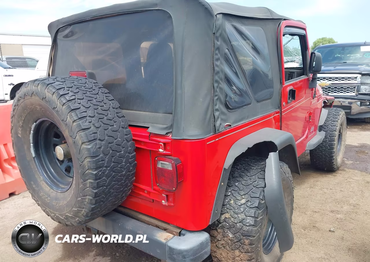 2003 Jeep Wrangler Sport VIN:1J4FA49S33P320082 - 4