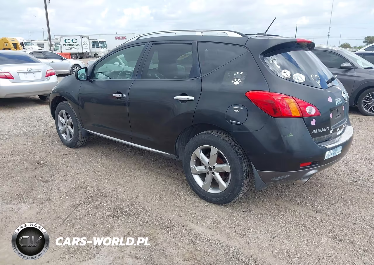 2009 Nissan Murano Sl VIN:JN8AZ18U49W104478 - 3