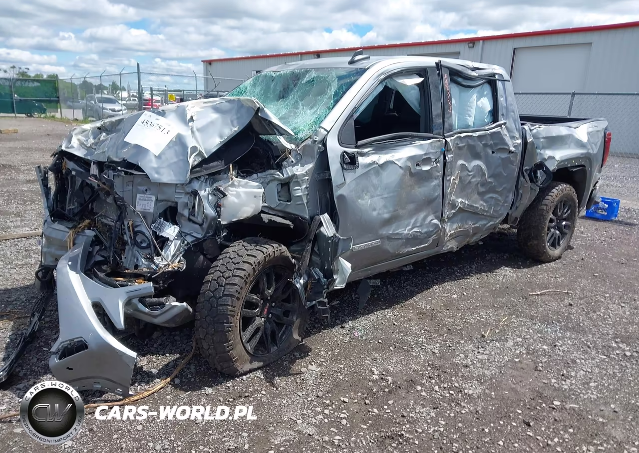 2025 GMC Sierra 1500 4Wd Short Box Elevation With 3Sb VIN:3GTUUCE80SG177345 - 2