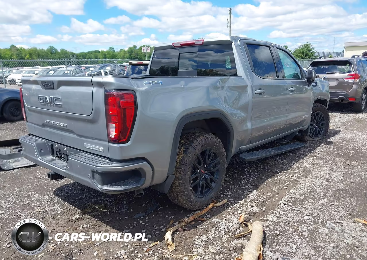 2025 GMC Sierra 1500 4Wd Short Box Elevation With 3Sb VIN:3GTUUCE80SG177345 - 4