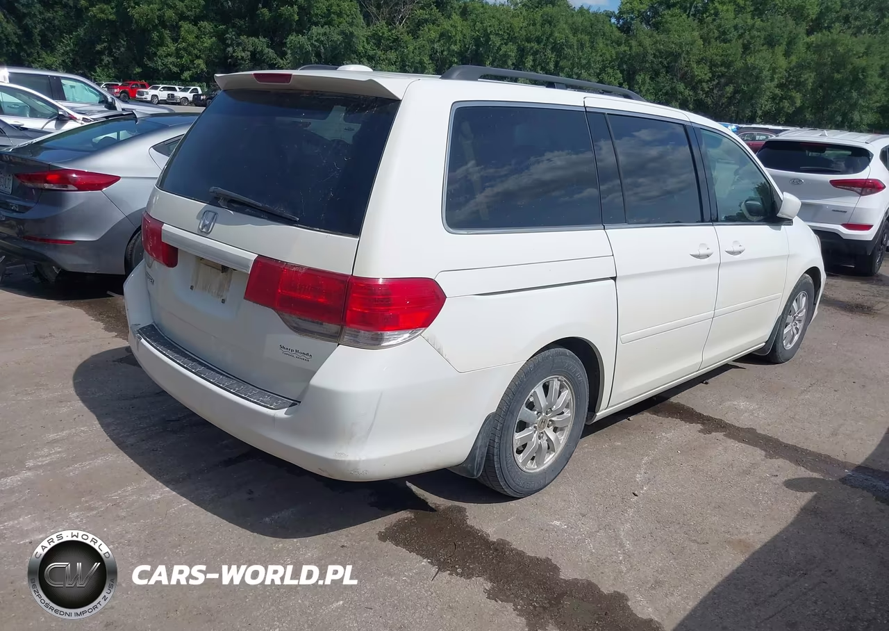 2009 Honda Odyssey Ex-L VIN:5FNRL38649B401493 - 4