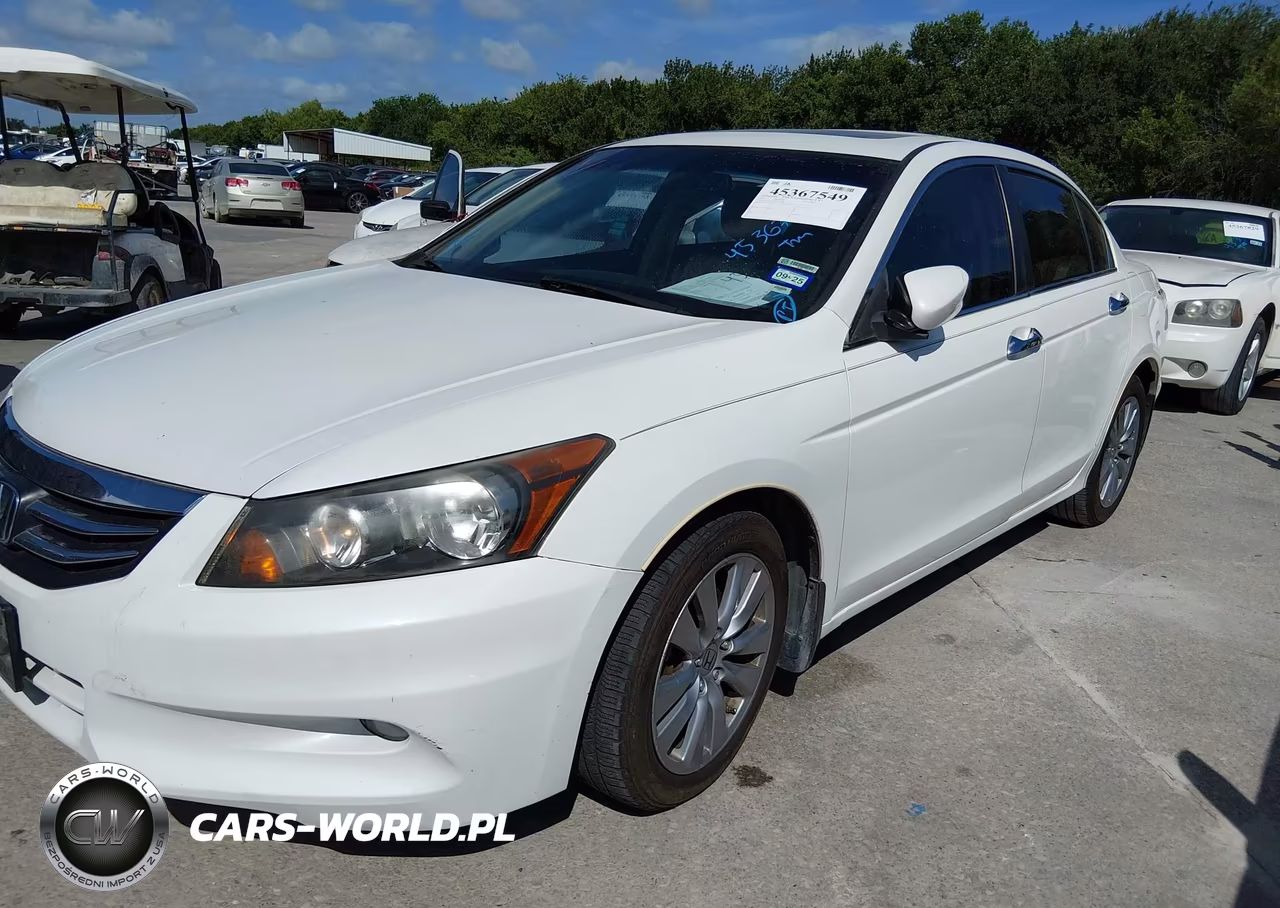 2012 Honda Accord 3.5 Ex-L VIN:1HGCP3F84CA009744 - 2