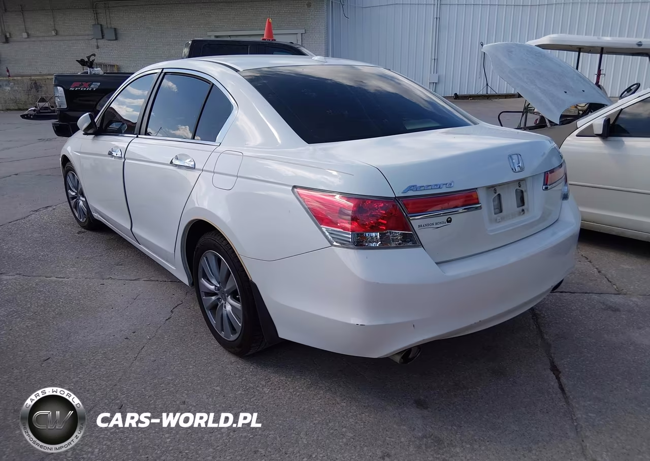 2012 Honda Accord 3.5 Ex-L VIN:1HGCP3F84CA009744 - 3