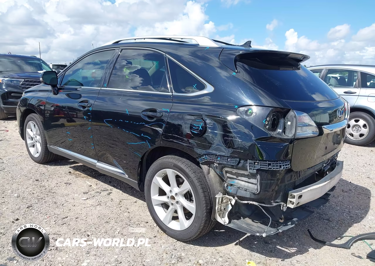 2012 Lexus Rx 350 VIN:2T2ZK1BA3CC072507 - 3