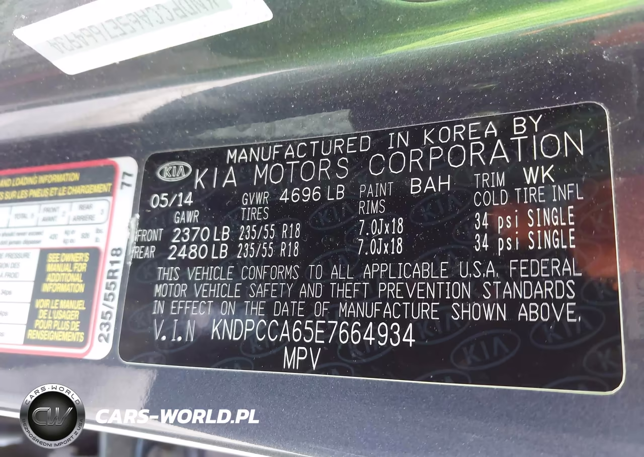 2014 Kia Sportage Sx VIN:KNDPCCA65E7664934 - 9