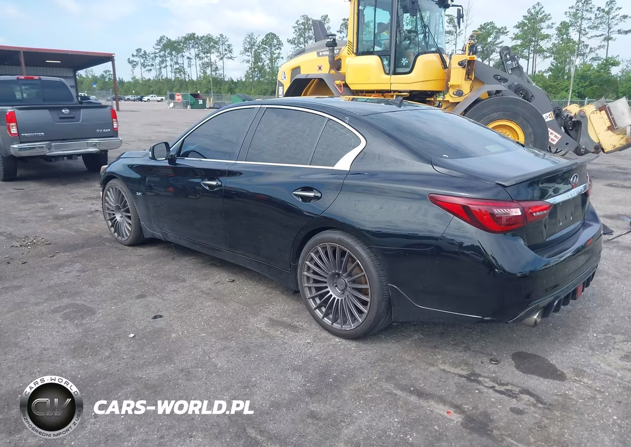 2019 Infiniti Q50 3.0T Luxe VIN:JN1EV7AP2KM510666 - 3